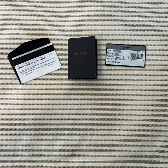 Authentic Prada Porta Computer Bag with laptop sleeve - Picture 8 of 9